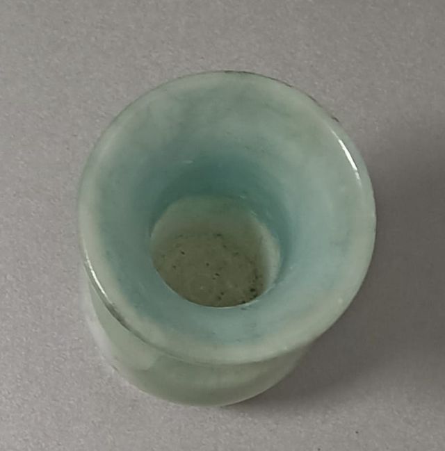 Jarrón Alabastro Verde Antiguo