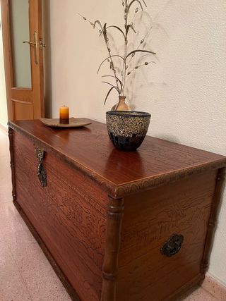 BAÚL COMEDOR COLECCIONISMO