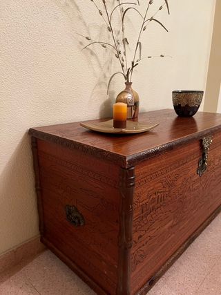 BAÚL COMEDOR COLECCIONISMO