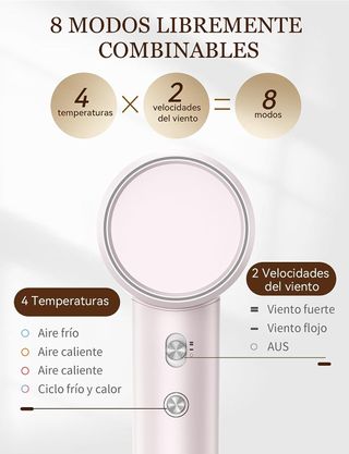 NUEVO! Secador rápido iónico pelo 120000 revoluc.