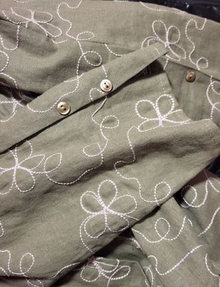 Chaqueta sobrecamisa alg.,lino solo usado 1 vez 48