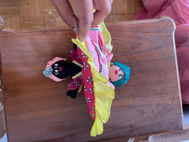 Muñeca trapo reversible