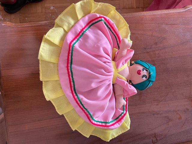 Muñeca trapo reversible