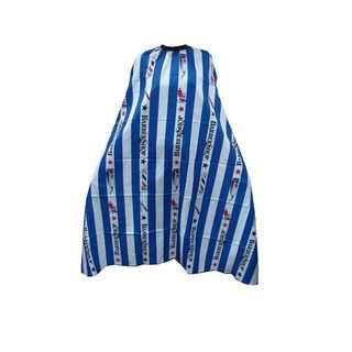 Capa Barbero Azul y Blanca