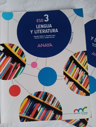 Libros de lengua y literatura 3eso