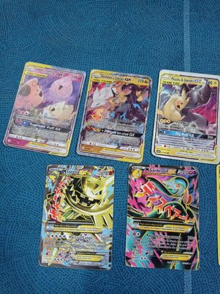 Carte Pokémon Megas EX e Duos GX 