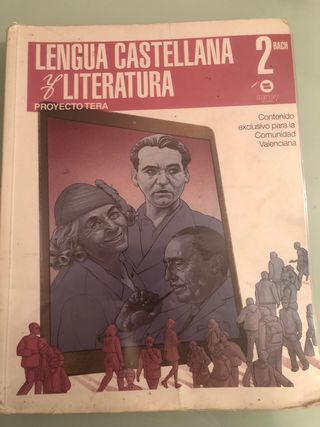 Lengua y literatura . Libro de 2 de bachillerato