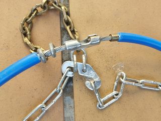 Cadenas de nieve para ruedas pequeñas 
