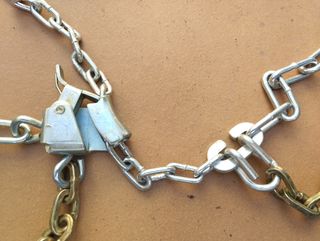 Cadenas de nieve para ruedas pequeñas