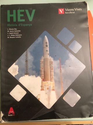 Historia de España . Libro de 2 Bachillerato