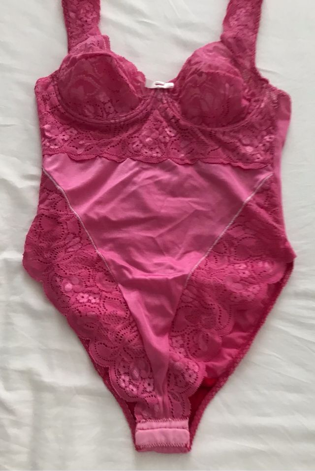 set lingerie 2 body Donna uno Rosa e uno blu