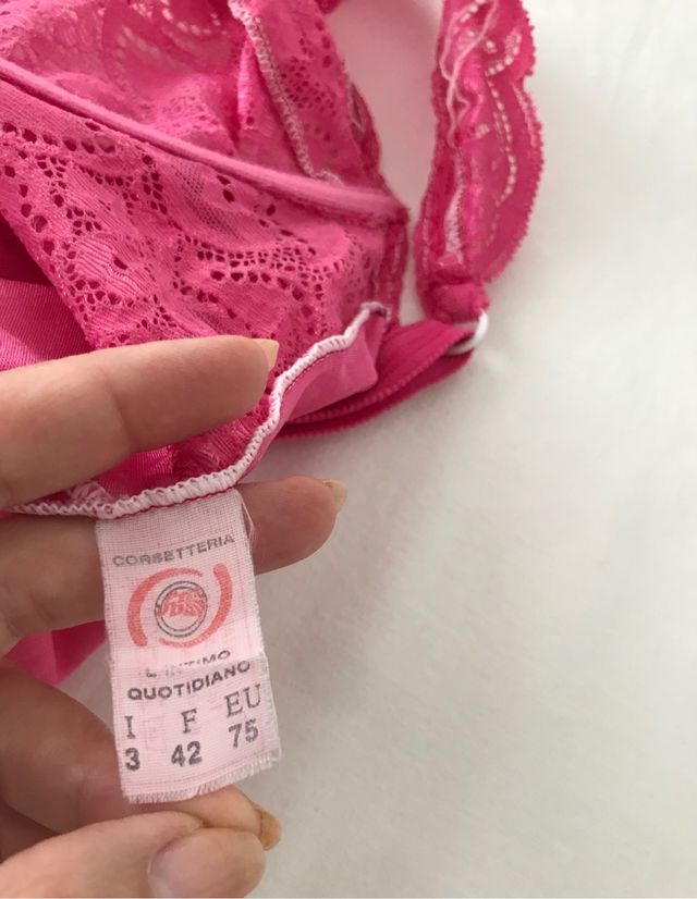 set lingerie 2 body Donna uno Rosa e uno blu