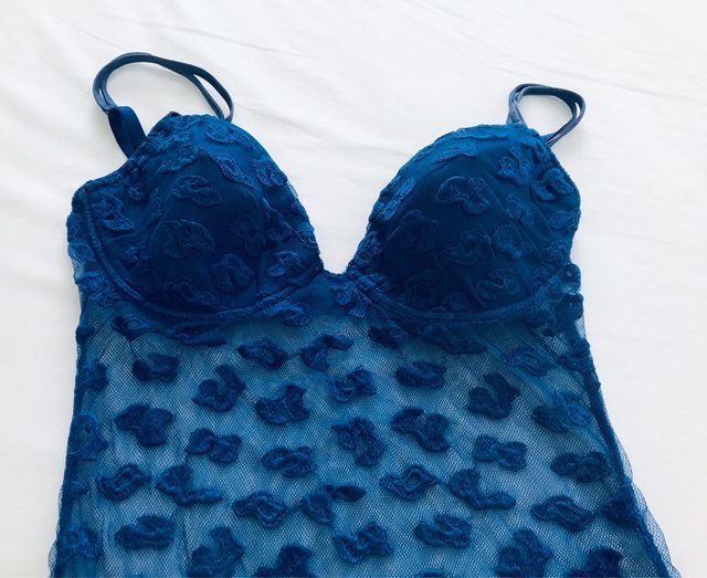 set lingerie 2 body Donna uno Rosa e uno blu