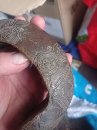 Manilla Torque moneda de cambio africana