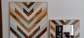 GARDAR: Espejo de cuerpo entero geometrico