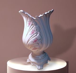 JARRÓN DE CERÁMICA JAPONES