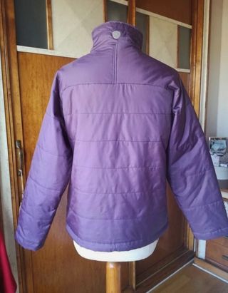 Anorak mujer berenjena