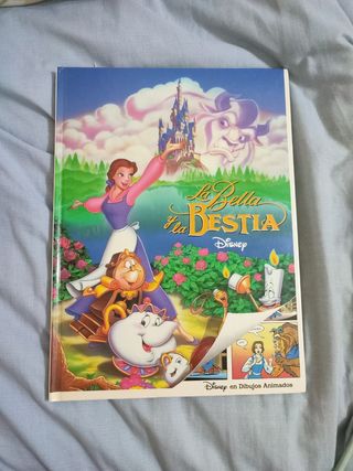 Tebeo bella y bestia de Disney