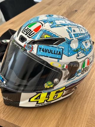 AGV EDICION LIMITADA CASCO GP R ROSSI 2017