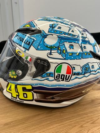 AGV EDICION LIMITADA CASCO GP R ROSSI 2017