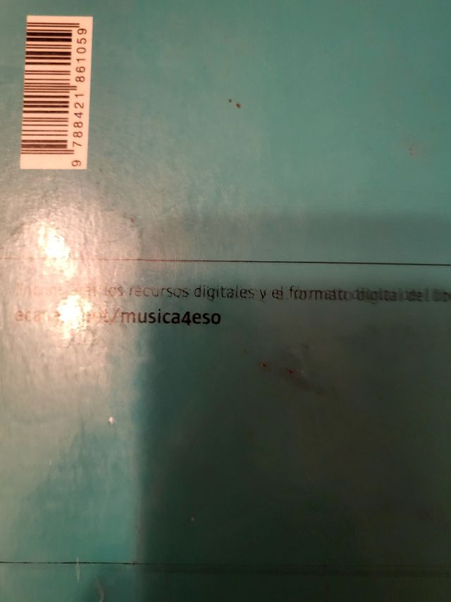 Libro música 4 ESO .Editorial casals