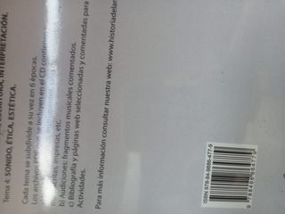 Historia de la música para conservatorio
