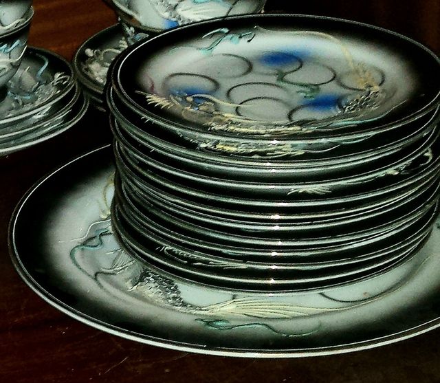 Set tè/caffè/dolce porcellana giapponese