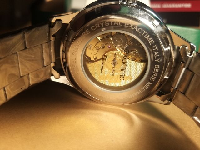 Reloj Automático Maximum Acero