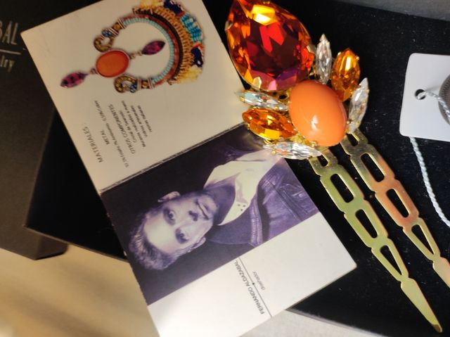 Peineta cristal Swarovski Aldazabal