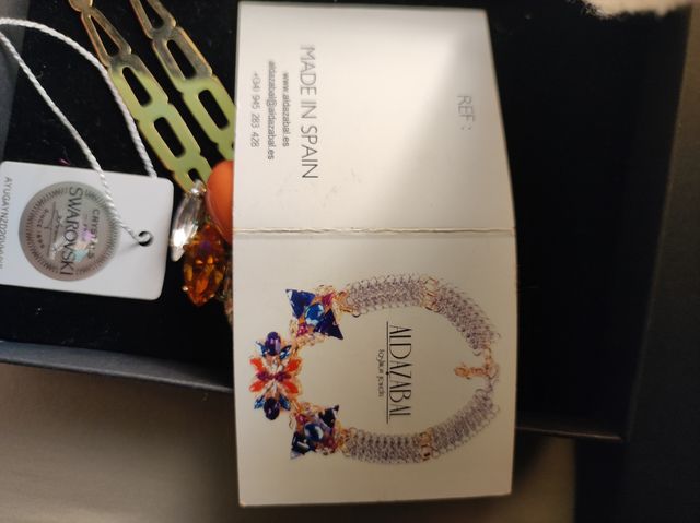 Peineta cristal Swarovski Aldazabal