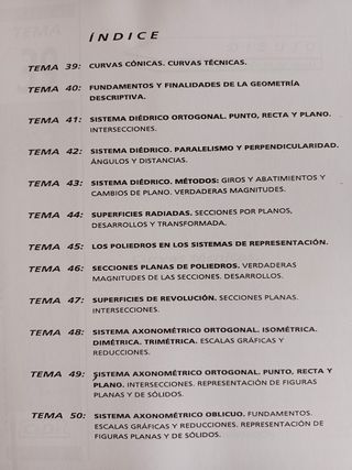 Temario Oposición Dibujo secundaria