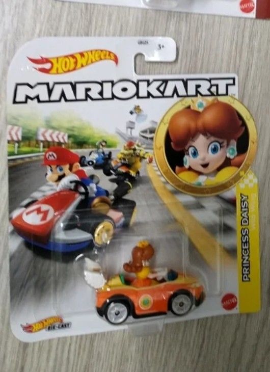 Princesa Daisy Mario kart Hot Wheels de segunda mano por 14 EUR en