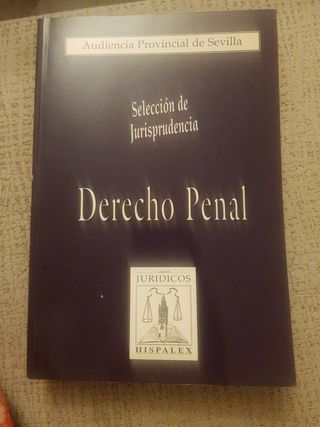 Libro de jurisprudencia derecho penal