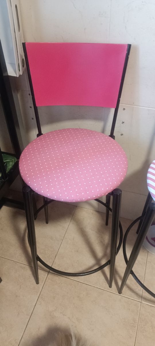 Taburetes restaurados