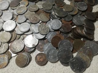 ENVIO! LOTE 930 GR MONEDAS ITALIA 1909-1943 