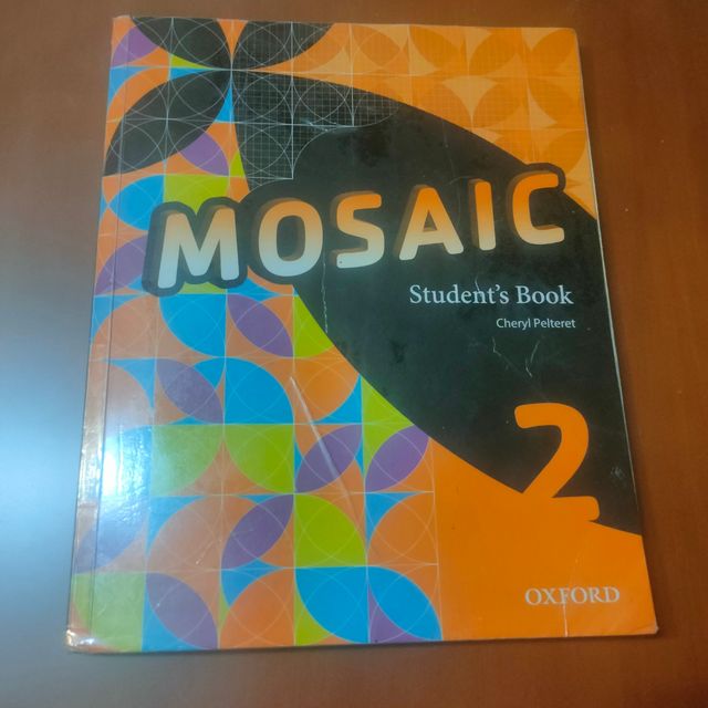 Libros student inglés 2 ESO mosaic