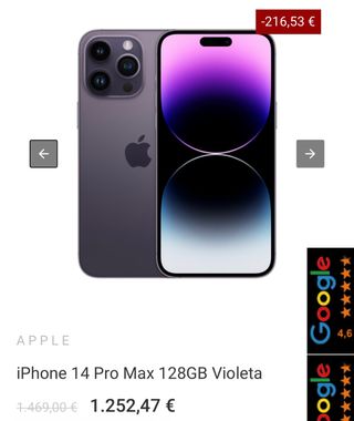 IPHONE 14 PRO MAX 128GB