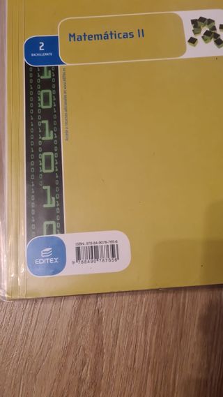 Matematicas 2 bachillerato