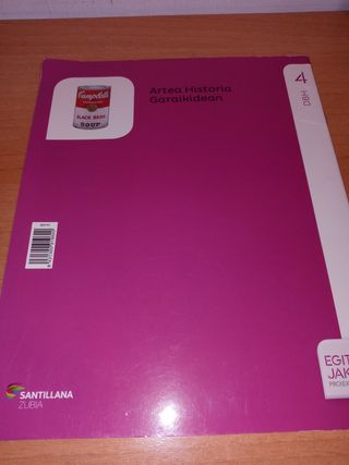 Artea Historia Garaikidean. DBH4. Eusker