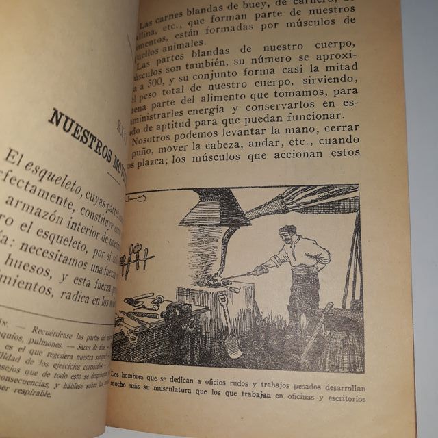 Otras Lecciones de Cosas libro de 1935 antiguo