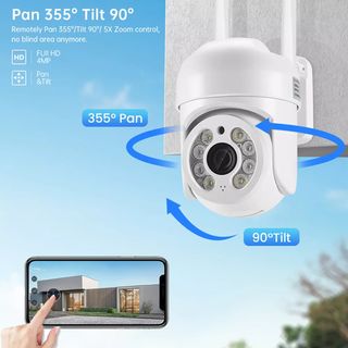 CAMARA 3k WIFI EXTERIOR GIRATORIA
