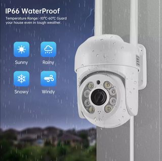 CAMARA 3k WIFI EXTERIOR GIRATORIA