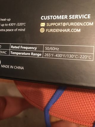 Cepillo alisador de pelo Furiden