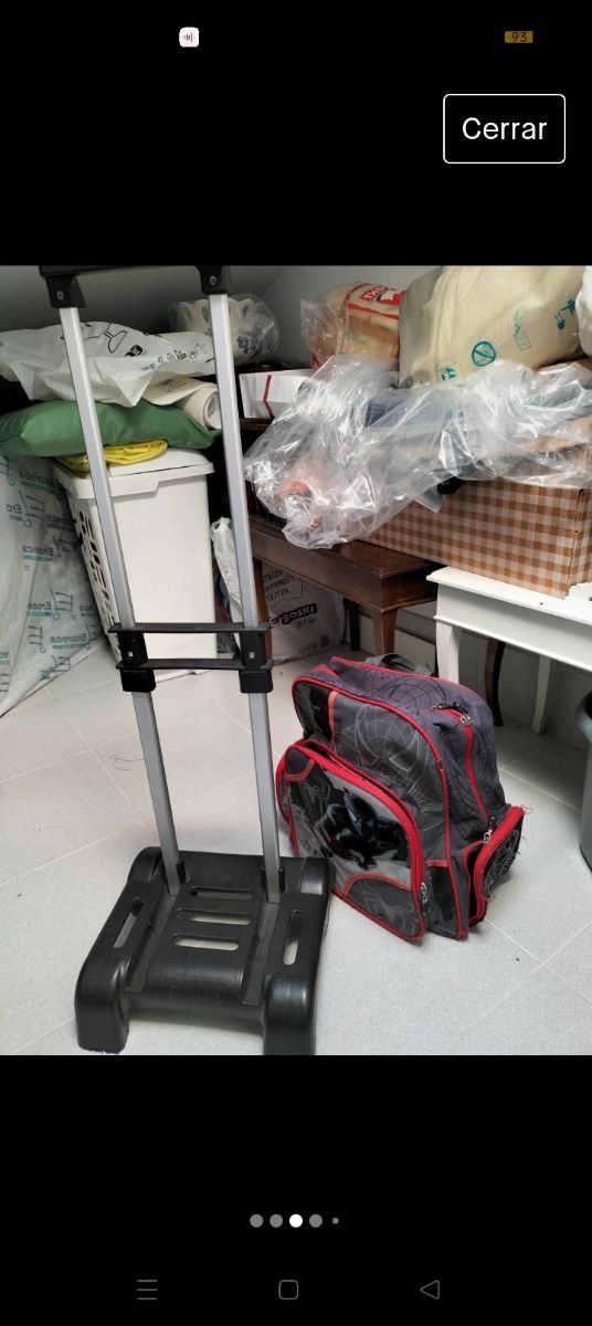 Mochila ruedas escolar Spiderman