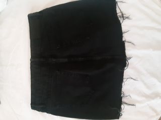 minifalda vaquero negro
