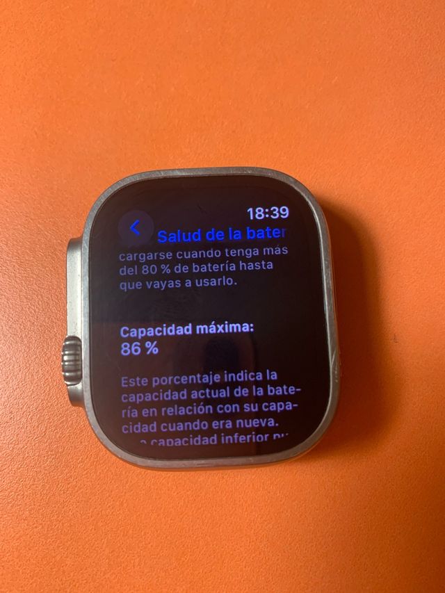 Apple Watch Ultra 49mm 86% BATERIA