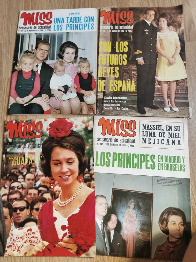 Revistas portadas Familia Real