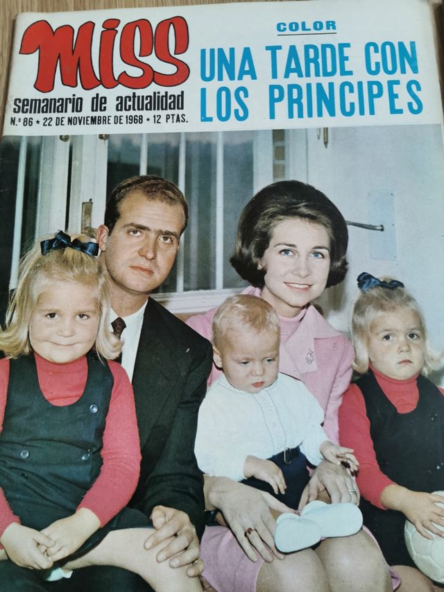 Revistas portadas Familia Real