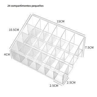 Caja almacenamiento maquillaje 