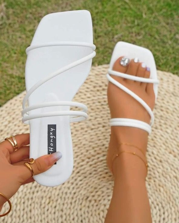 Zapatillas Planas Blancas